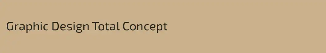 Graphic Design Total Concept